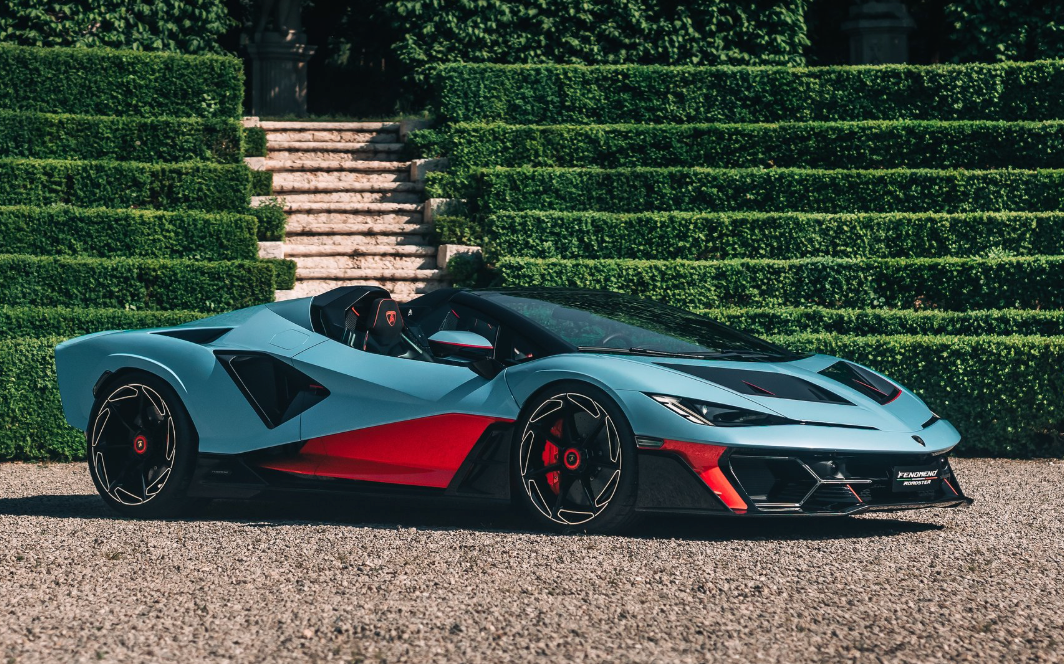 V12, 1,080 HP, 2.4 sec 0-60 MPH, 211 MPH Lamborghini Phenomeno Roadster is the Fastest Ever Roadster