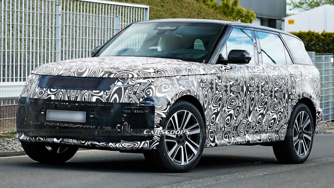 Land Rover Is Testing a New Range Rover Sport, and The EV Question Won't Go Away